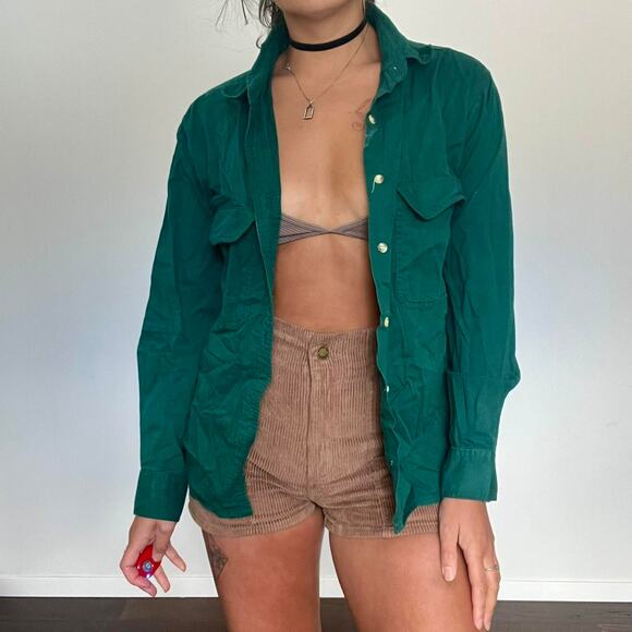 90s grunge button up oversized - Picture 2 of 3